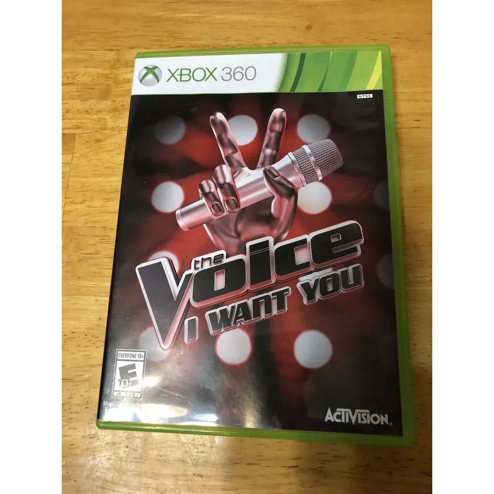 Activision Xbox 360 Video Game The Voice I‎ Want You 2014